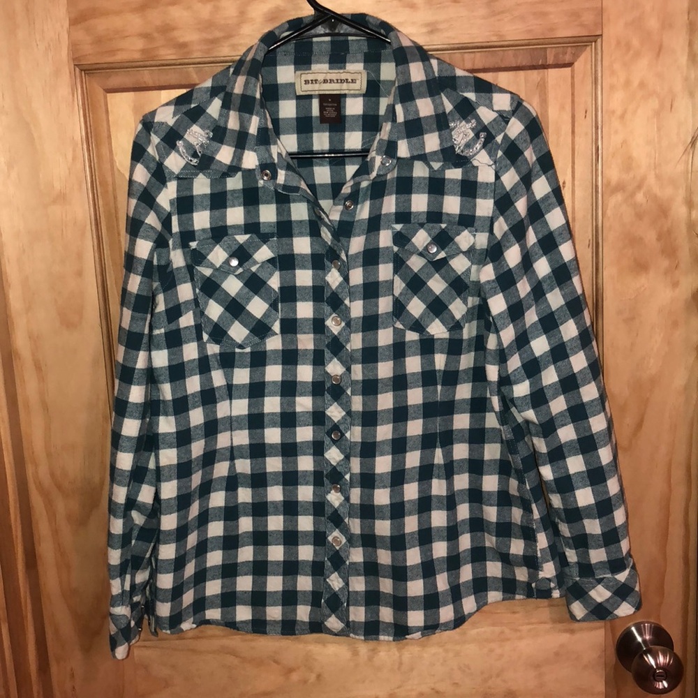 Flannel button down